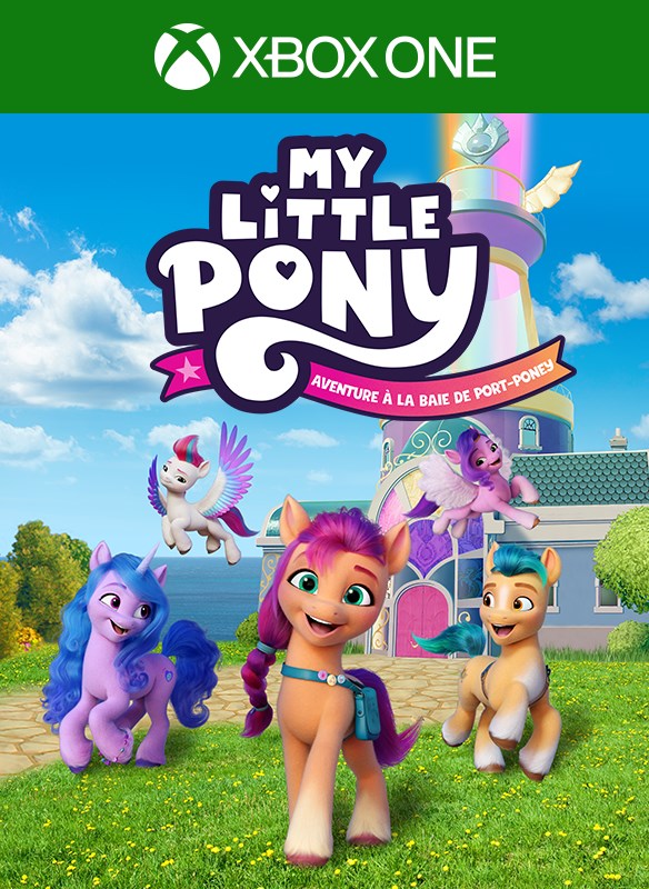 jaquette du jeu vidéo My Little Pony : Aventure à la Baie de Port-poney