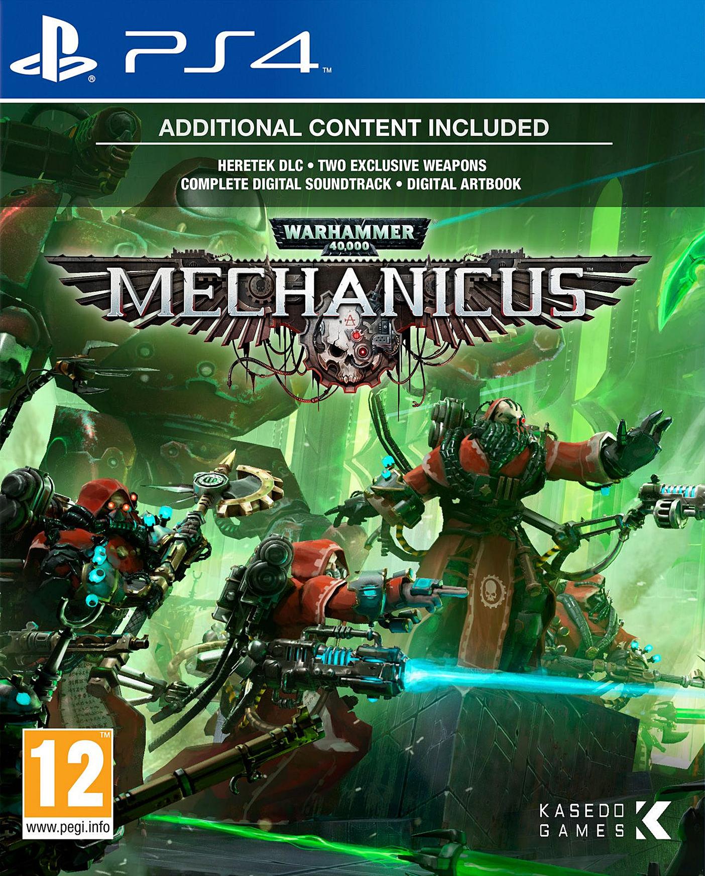 jaquette du jeu vidéo Warhammer 40,000: Mechanicus