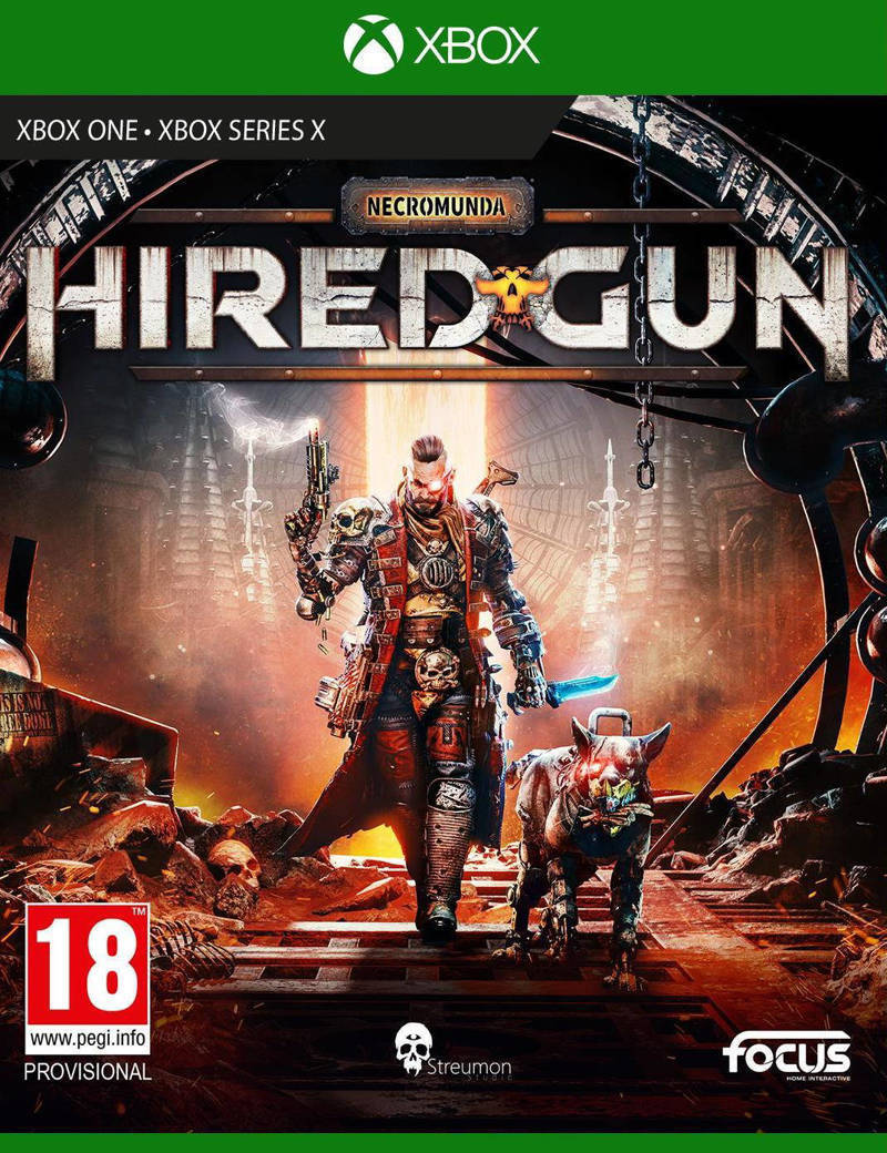 jaquette du jeu vidéo Necromunda: Hired Gun