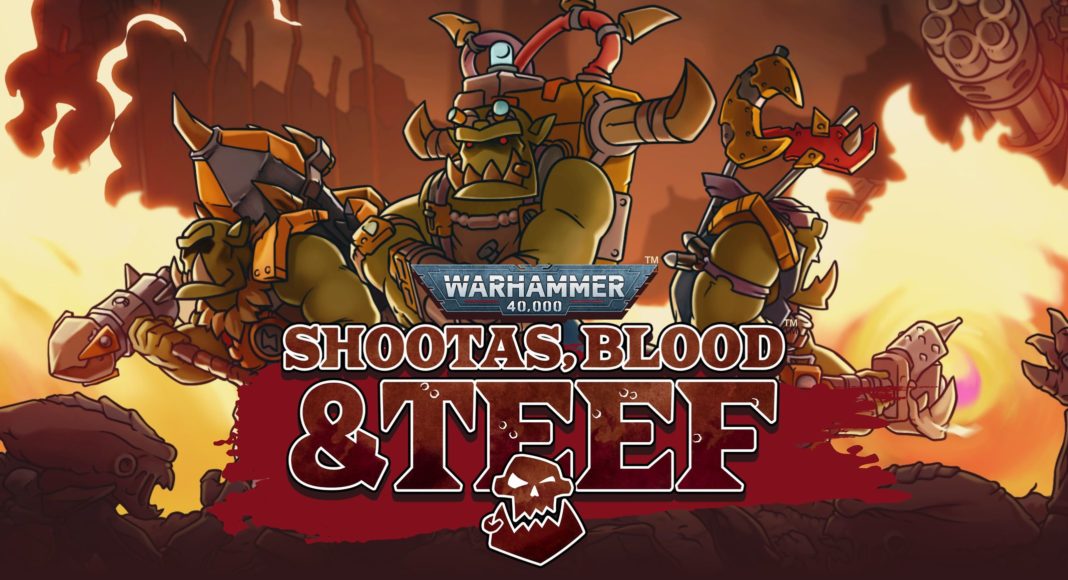 jaquette du jeu vidéo Warhammer 40,000: Shootas, Blood & Teef