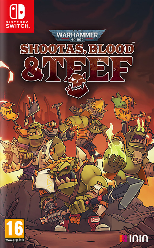 jaquette du jeu vidéo Warhammer 40,000: Shootas, Blood & Teef