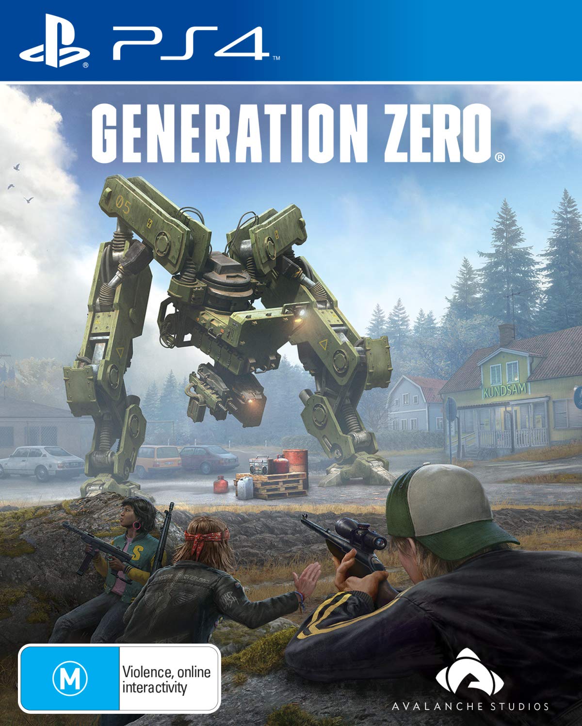 jaquette du jeu vidéo Generation Zero