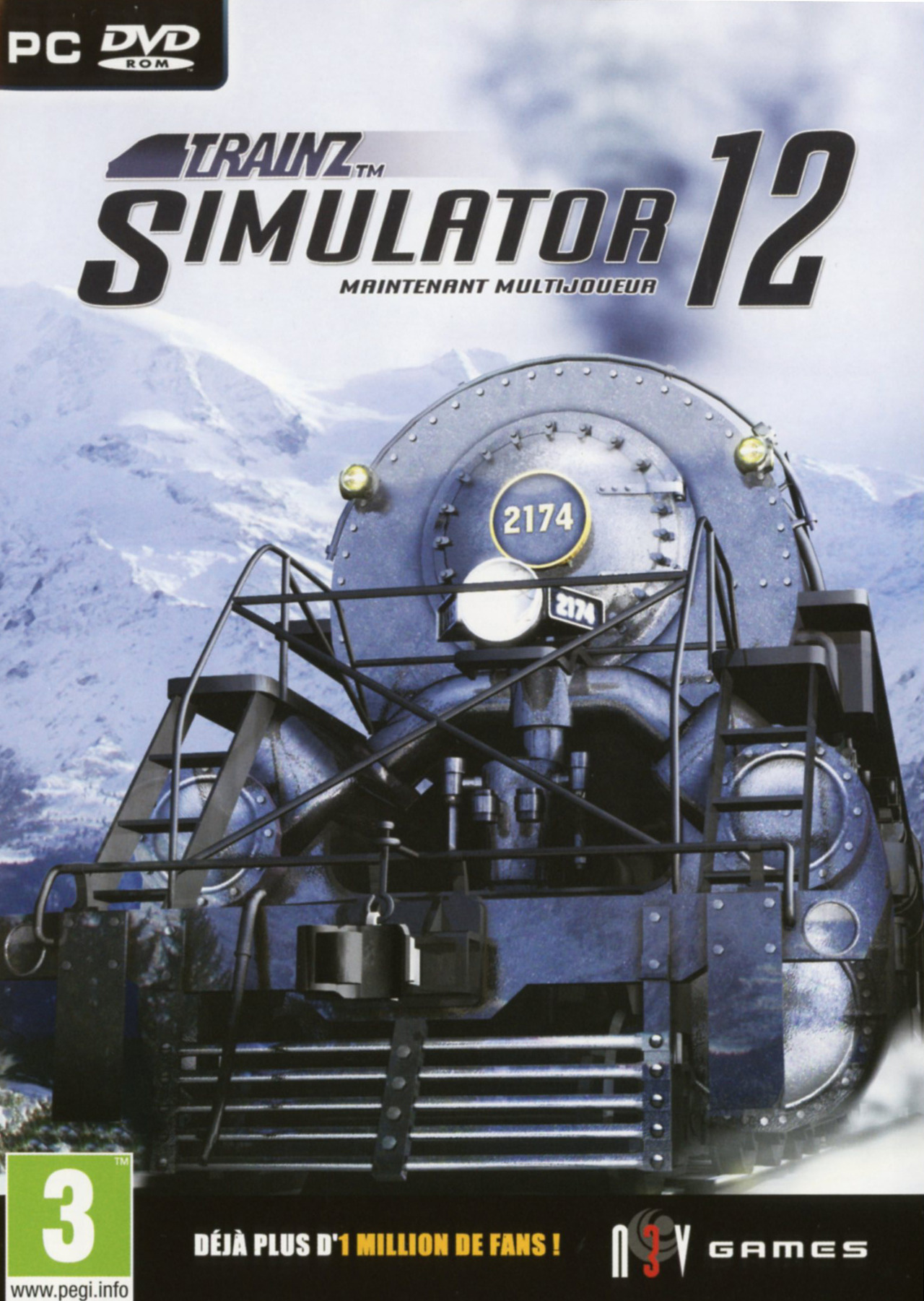 jaquette du jeu vidéo Trainz Simulator 12