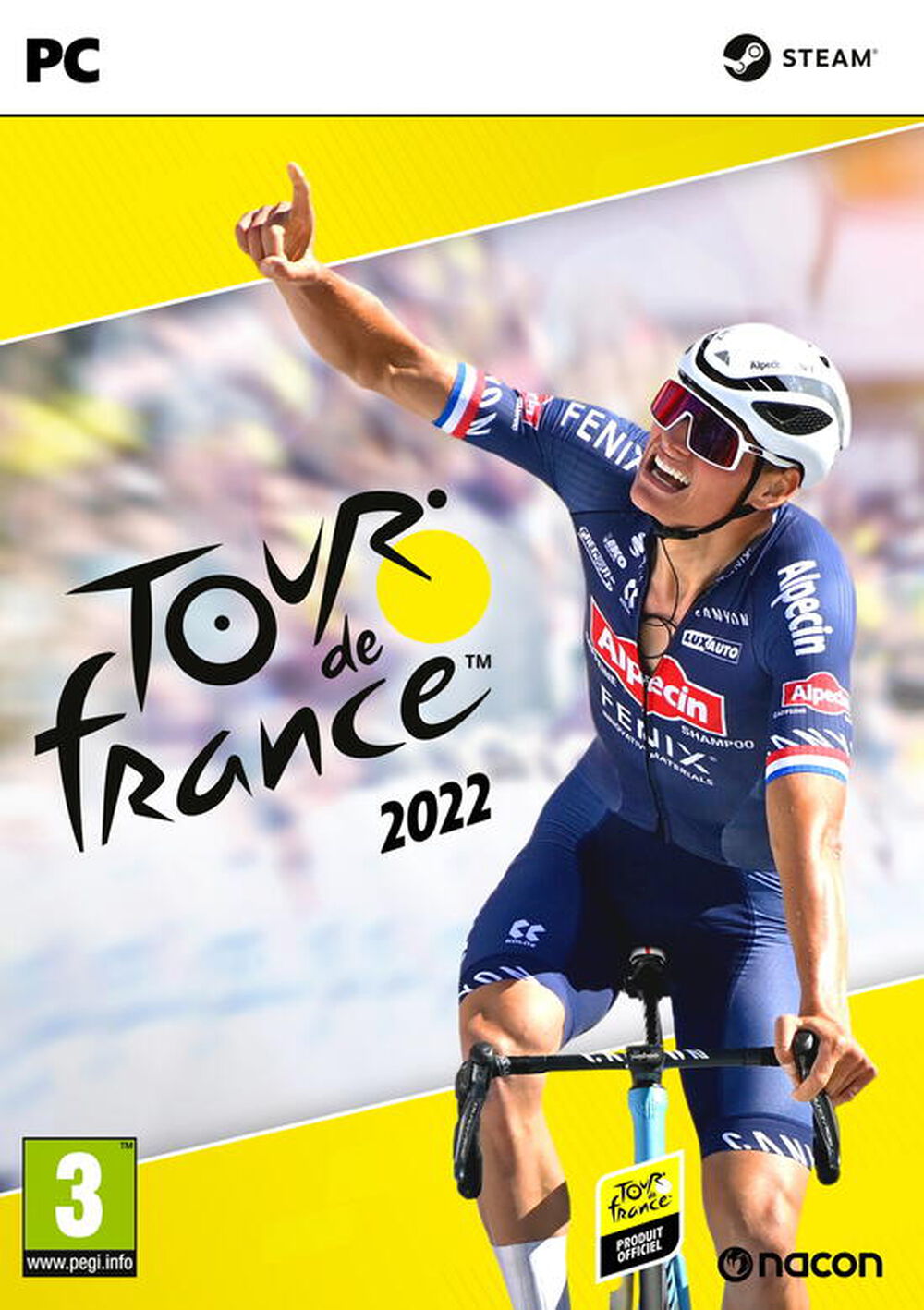 jaquette du jeu vidéo Tour de France 2022