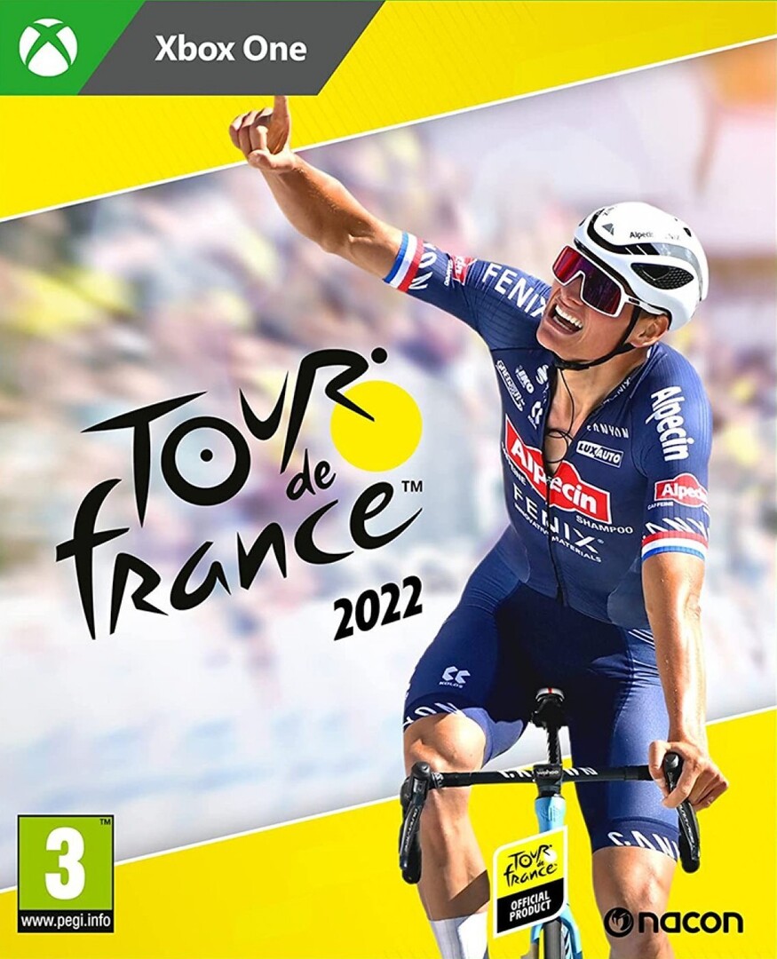 jaquette du jeu vidéo Tour de France 2022