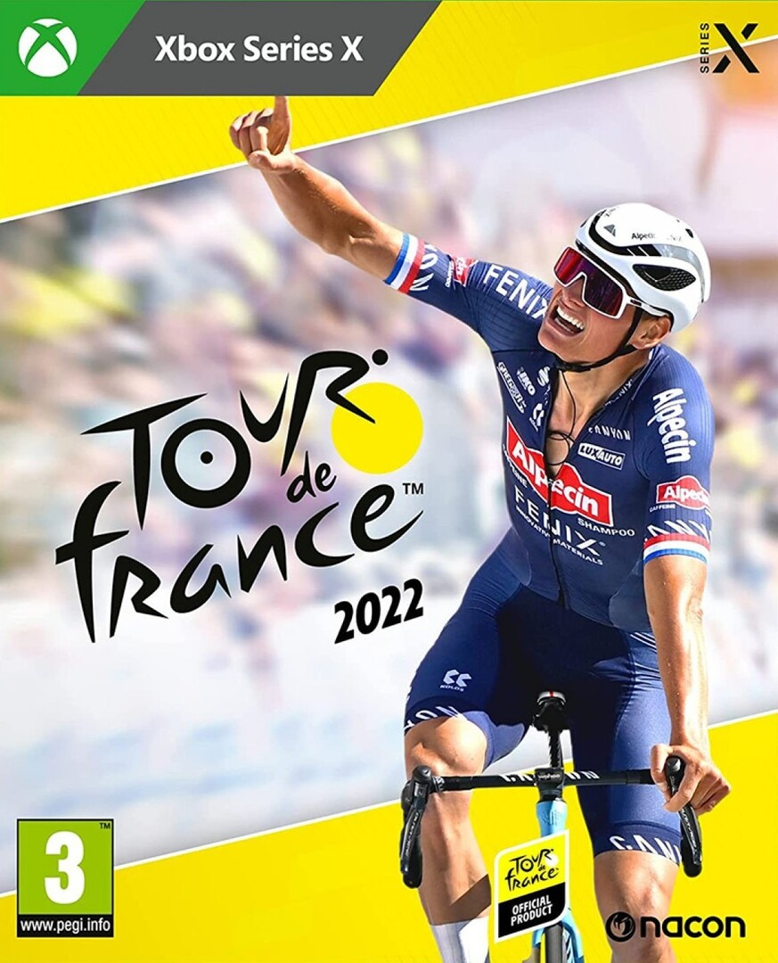 jaquette du jeu vidéo Tour de France 2022