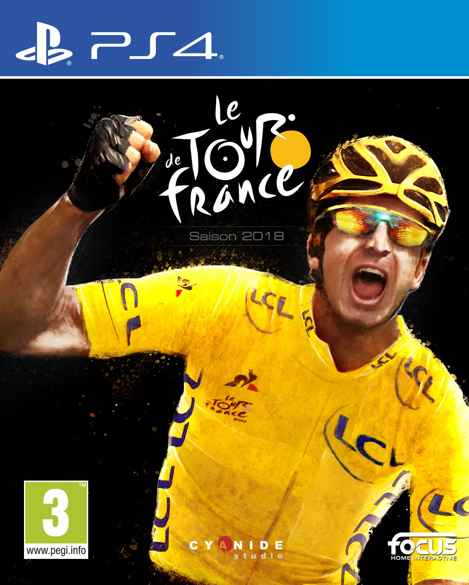 jaquette du jeu vidéo Tour de France 2018