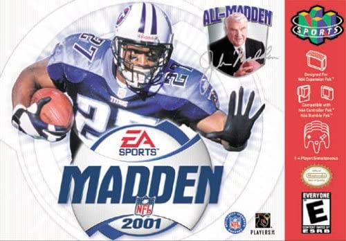 jaquette du jeu vidéo Madden NFL 2001