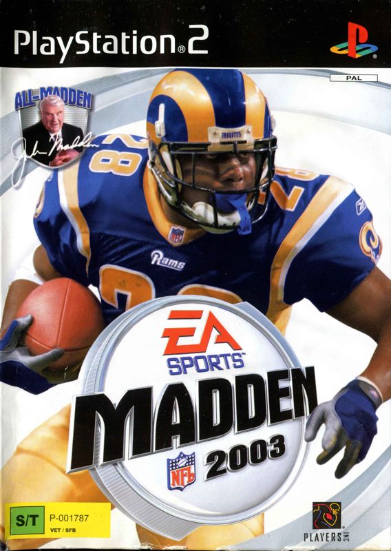 jaquette du jeu vidéo Madden NFL 2003