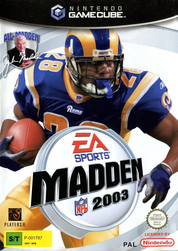 jaquette du jeu vidéo Madden NFL 2003