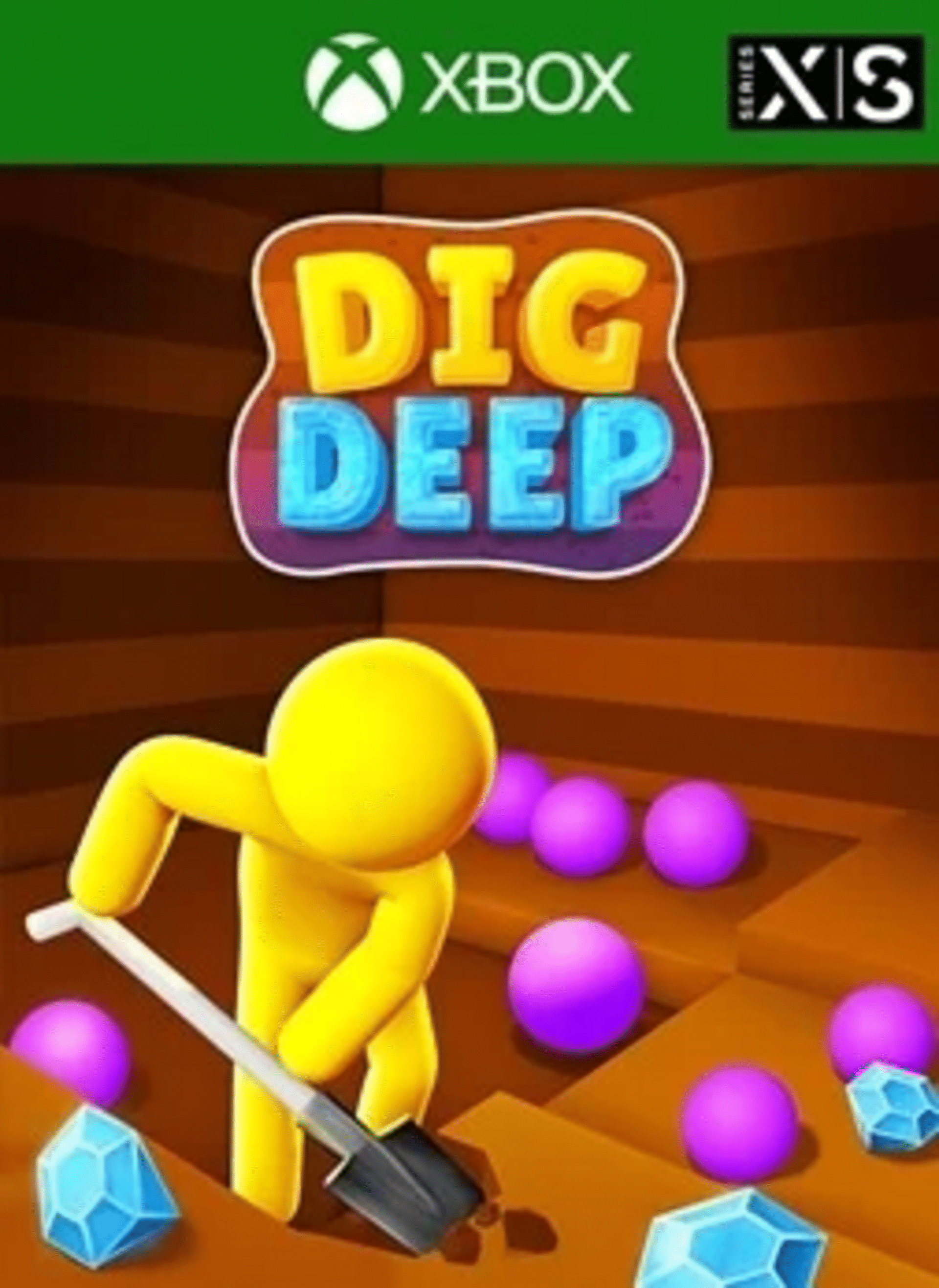 jaquette du jeu vidéo Dig Deep