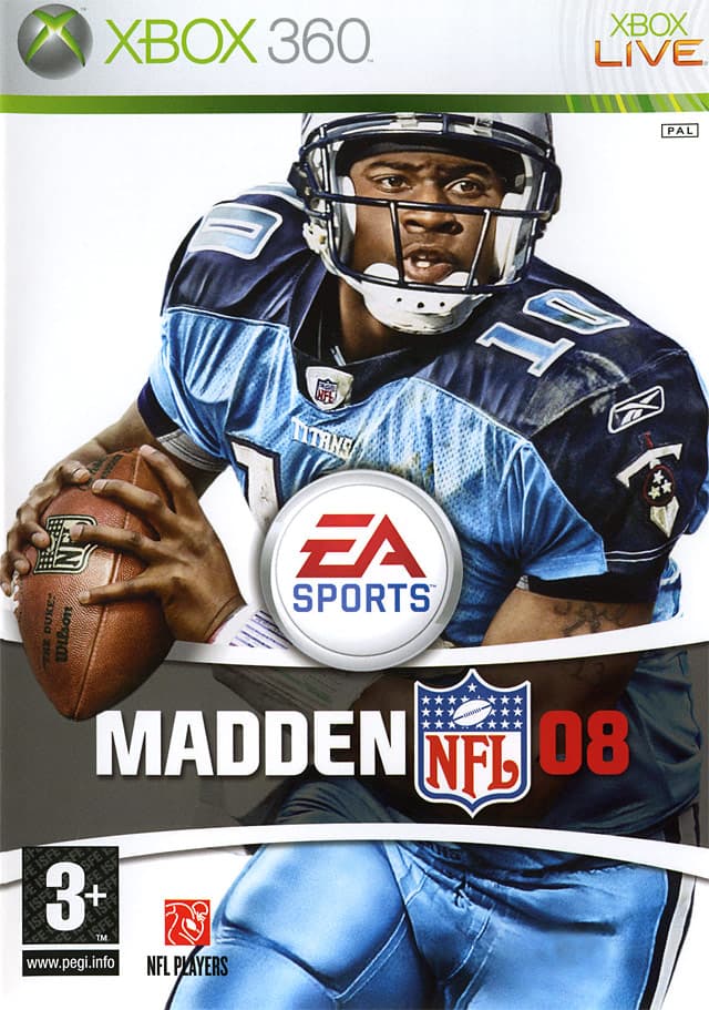 jaquette du jeu vidéo Madden NFL 08