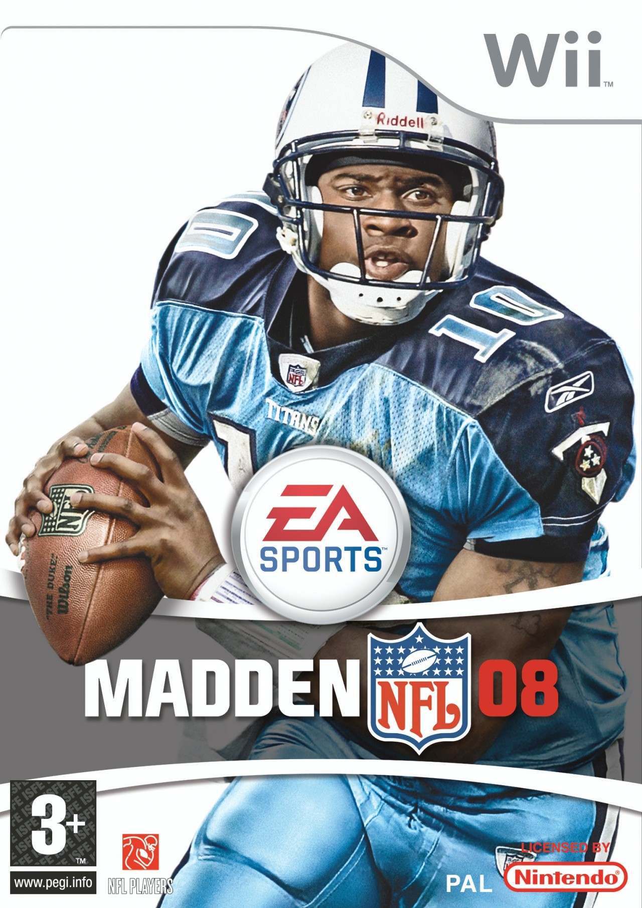 jaquette du jeu vidéo Madden NFL 08