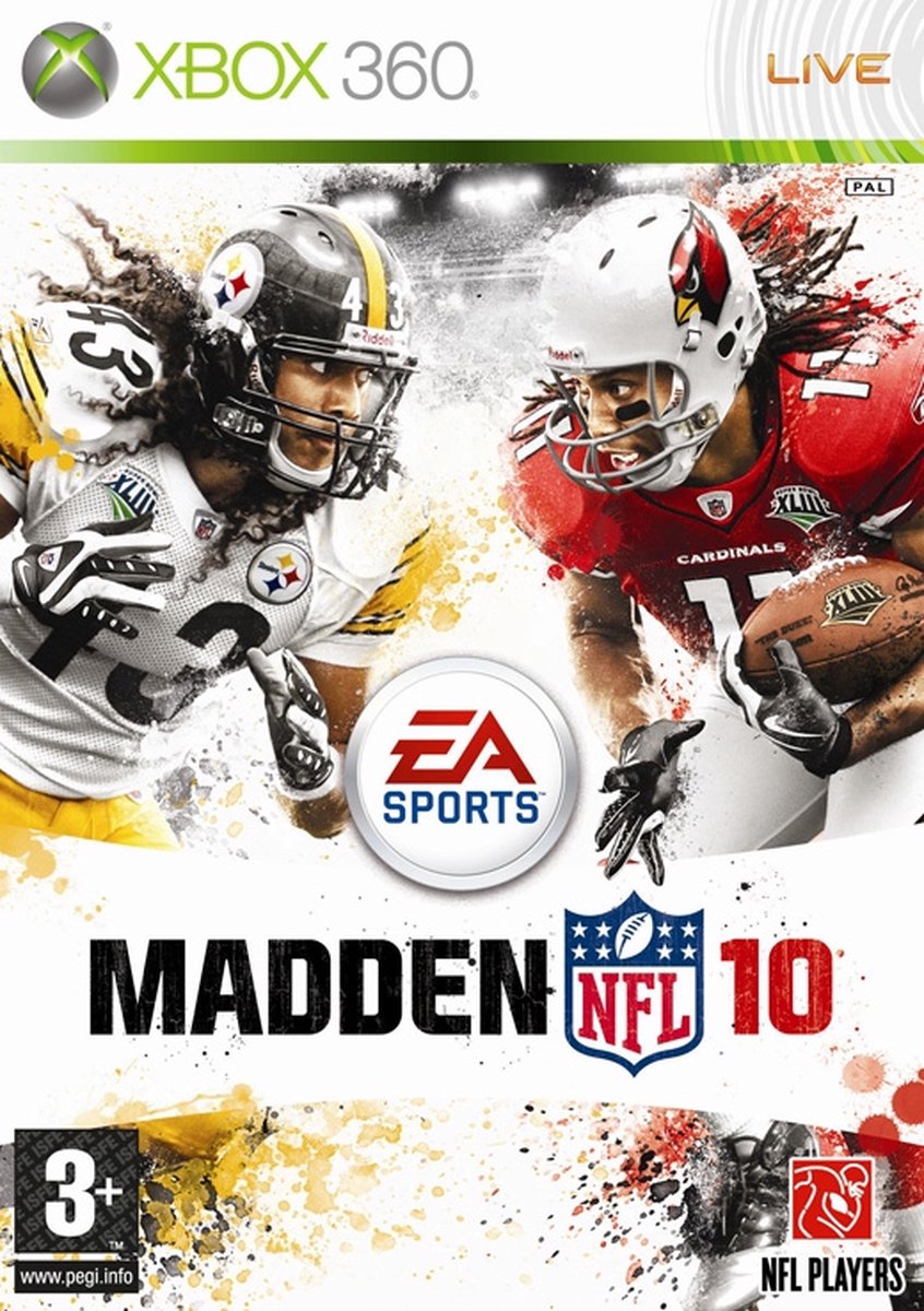 jaquette du jeu vidéo Madden NFL 10