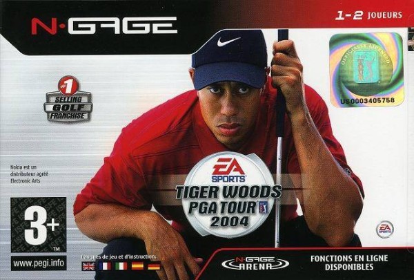 jaquette du jeu vidéo Tiger Woods PGA Tour 2004