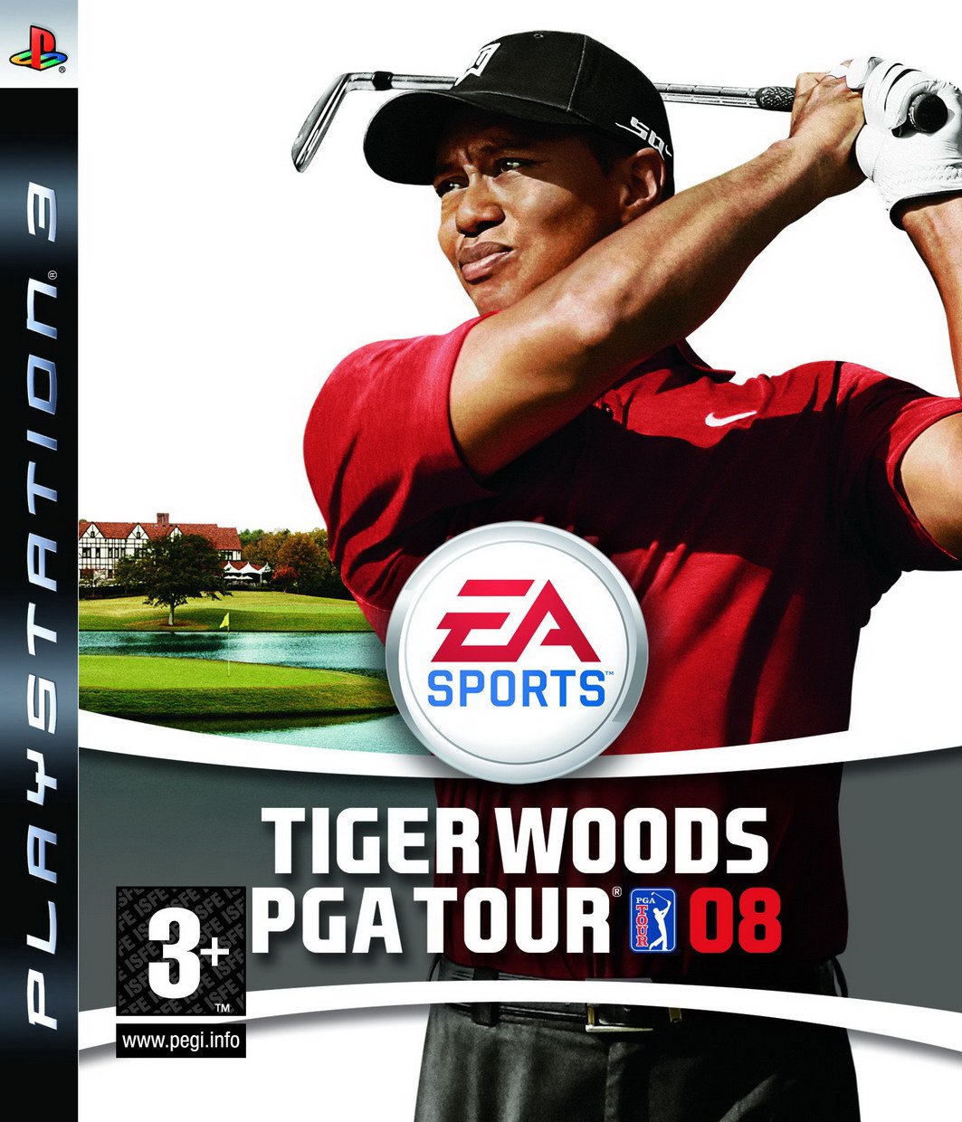 jaquette du jeu vidéo Tiger Woods PGA Tour 08