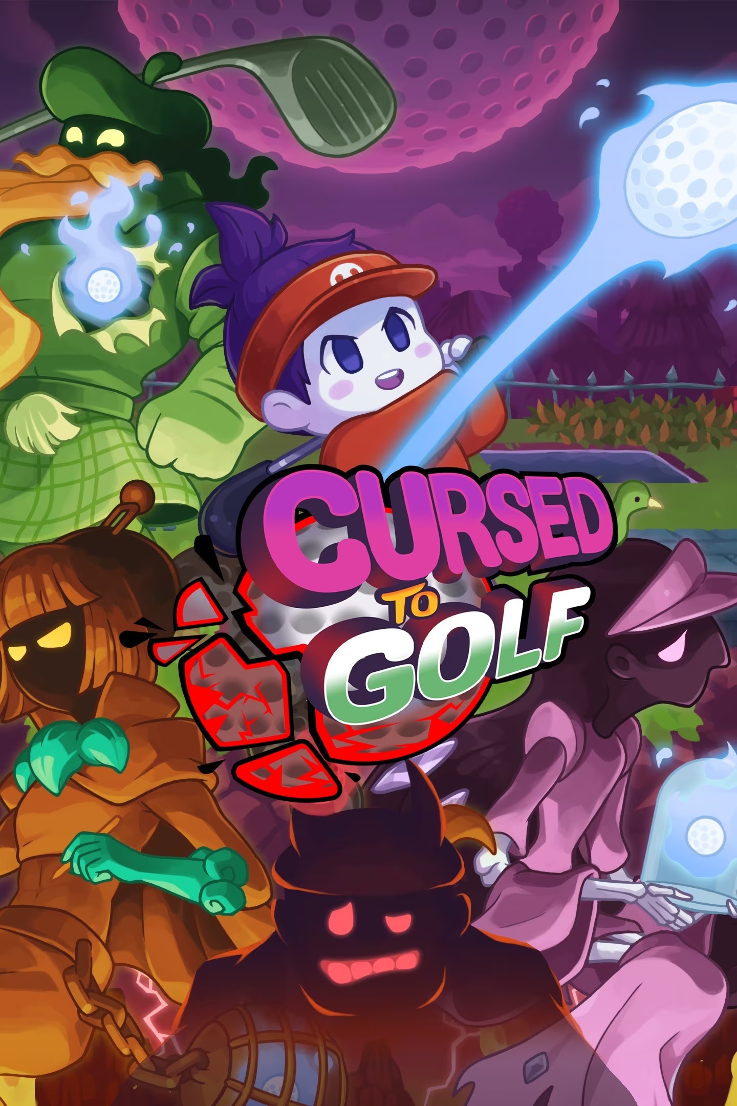 jaquette du jeu vidéo Cursed to Golf