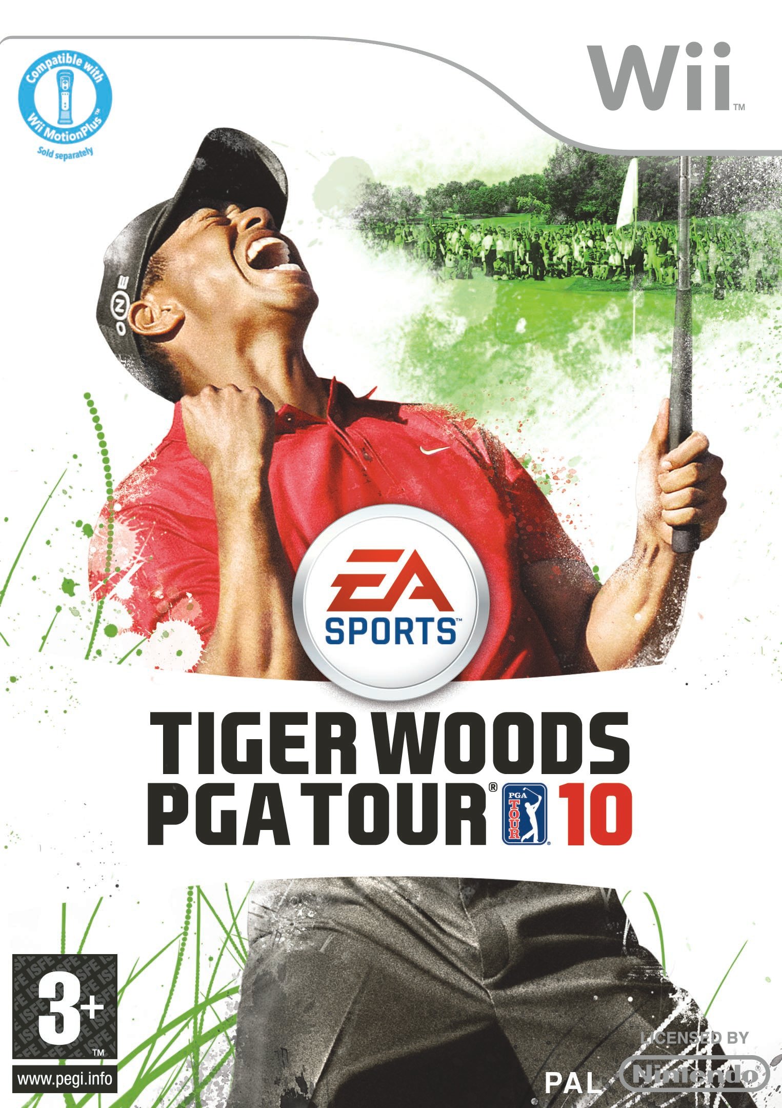 jaquette du jeu vidéo Tiger Woods PGA Tour 10