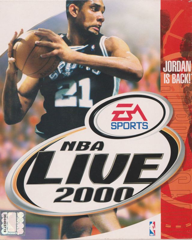jaquette du jeu vidéo NBA Live 2000