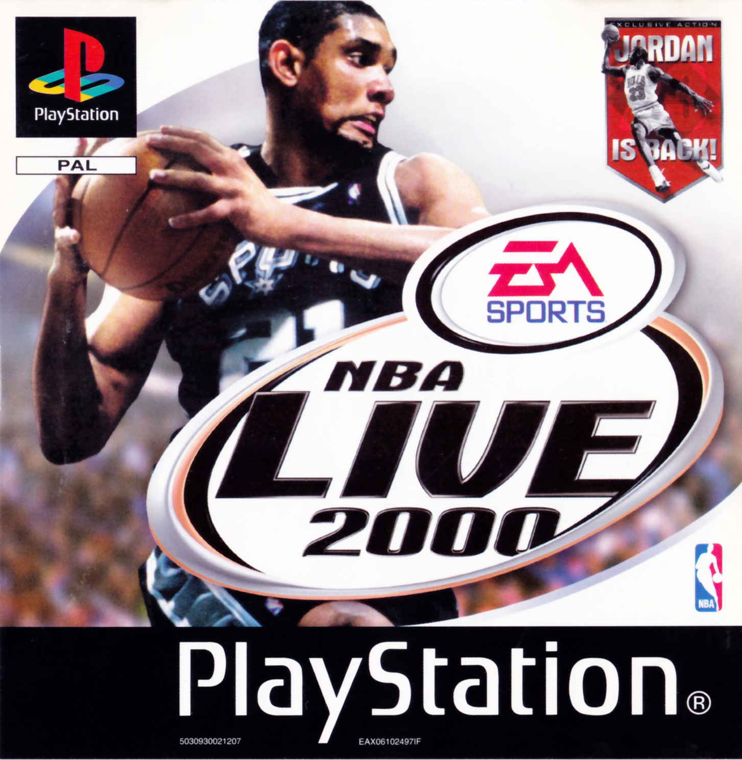 jaquette du jeu vidéo NBA Live 2000