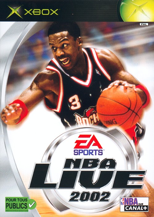 jaquette du jeu vidéo NBA Live 2002