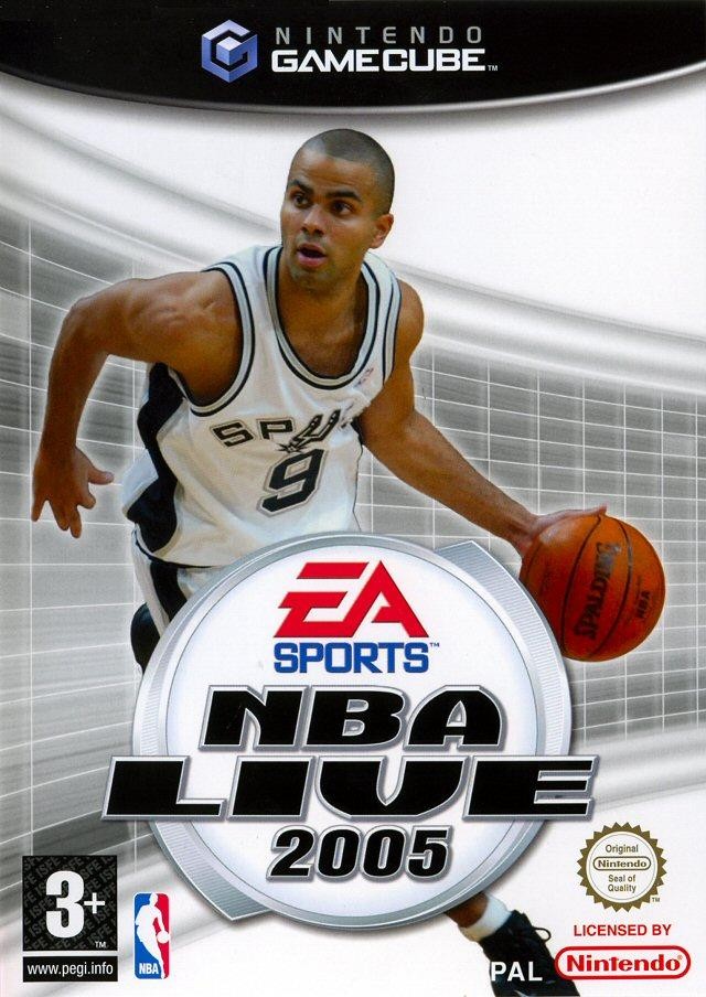jaquette du jeu vidéo NBA Live 2005