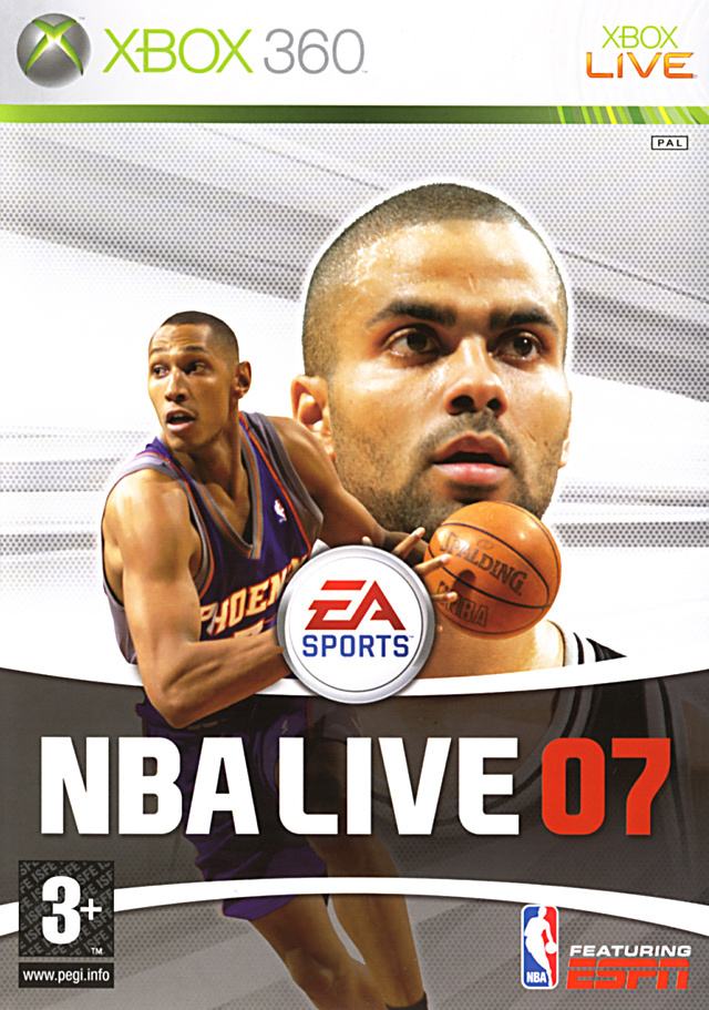 jaquette du jeu vidéo NBA Live 07