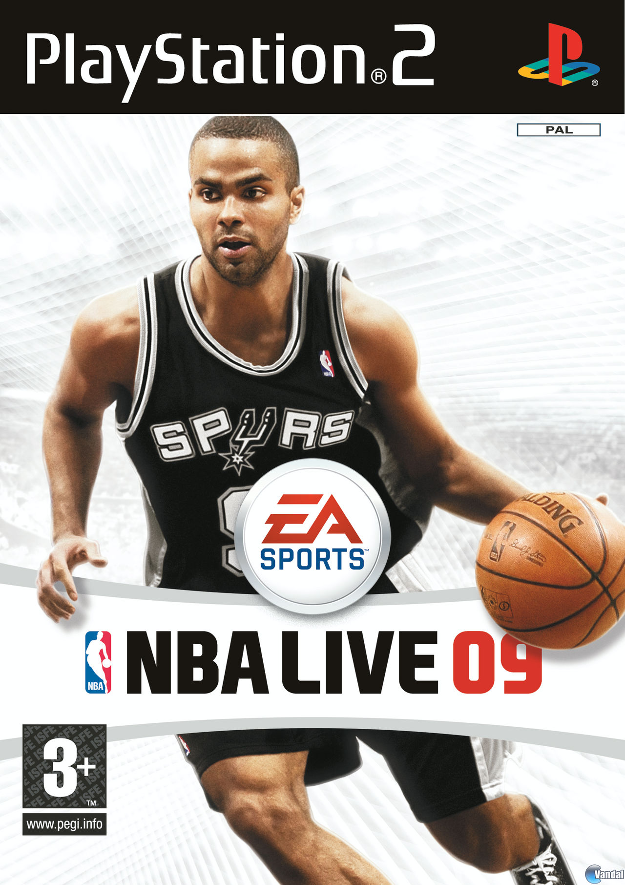 jaquette du jeu vidéo NBA Live 09 All-Play