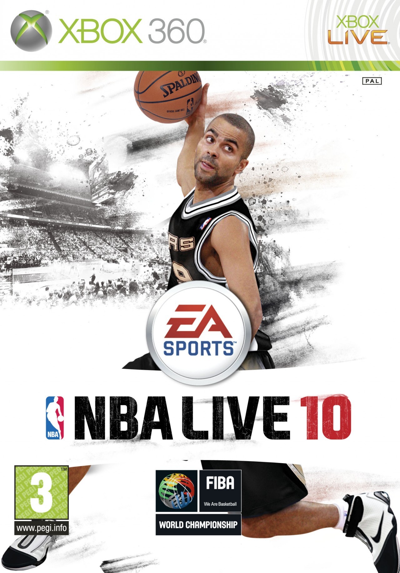 jaquette du jeu vidéo NBA Live 10