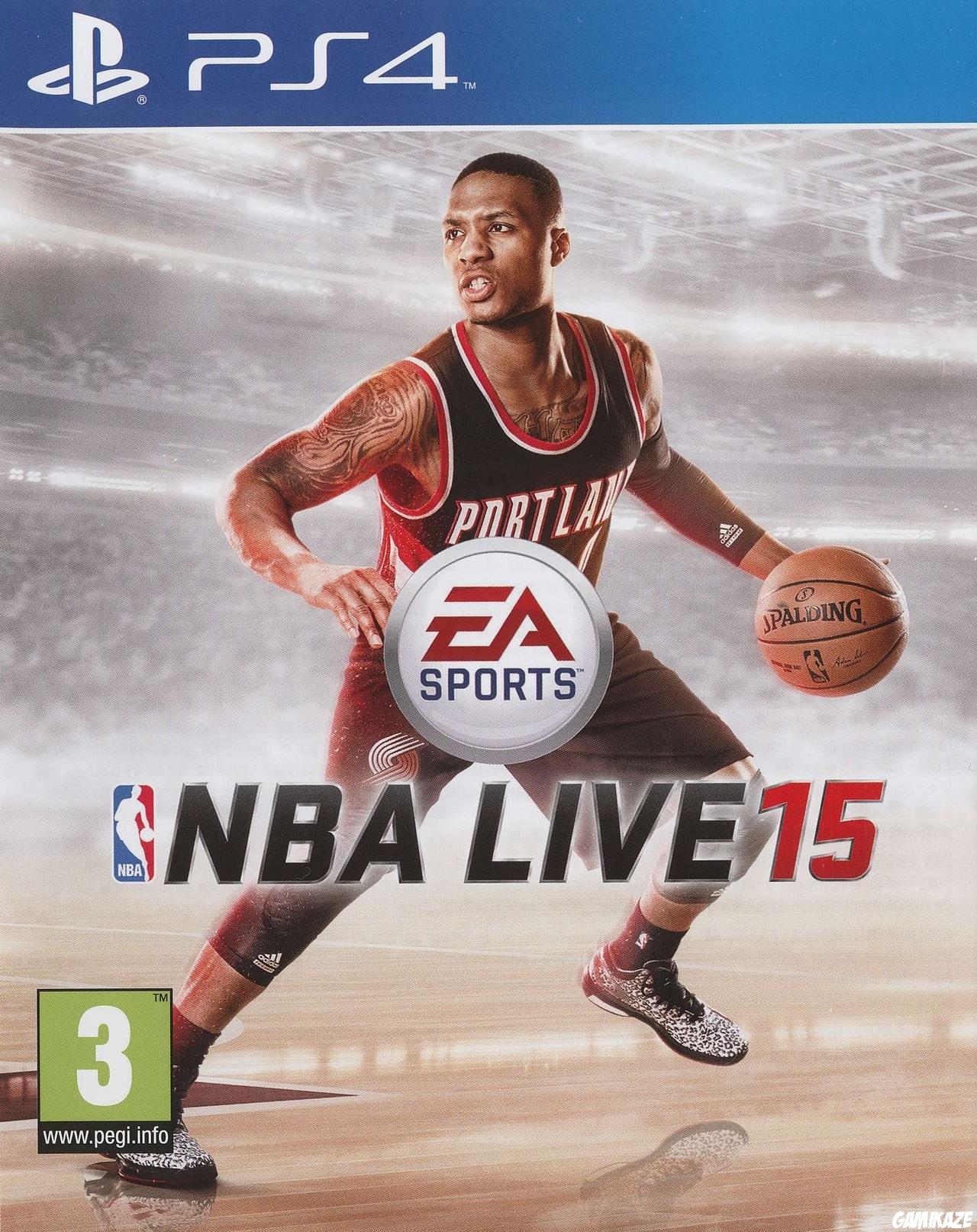 jaquette du jeu vidéo NBA Live 15