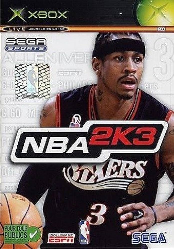 jaquette du jeu vidéo NBA 2K3