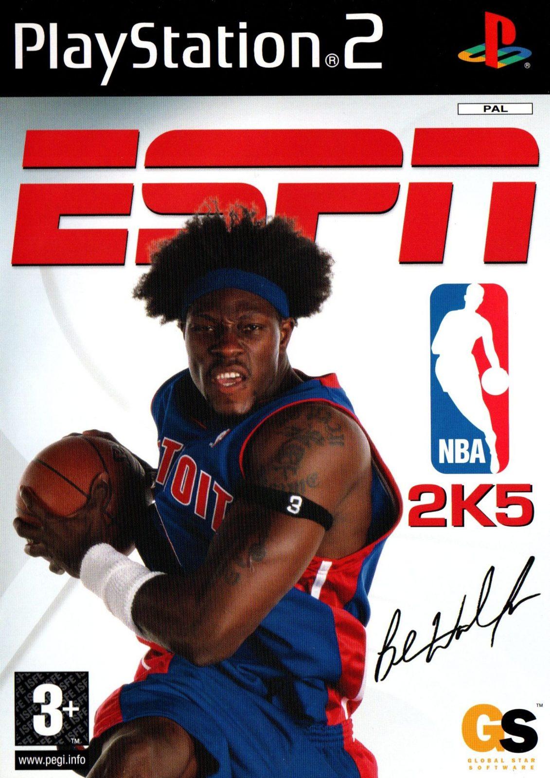jaquette du jeu vidéo ESPN NBA 2K5