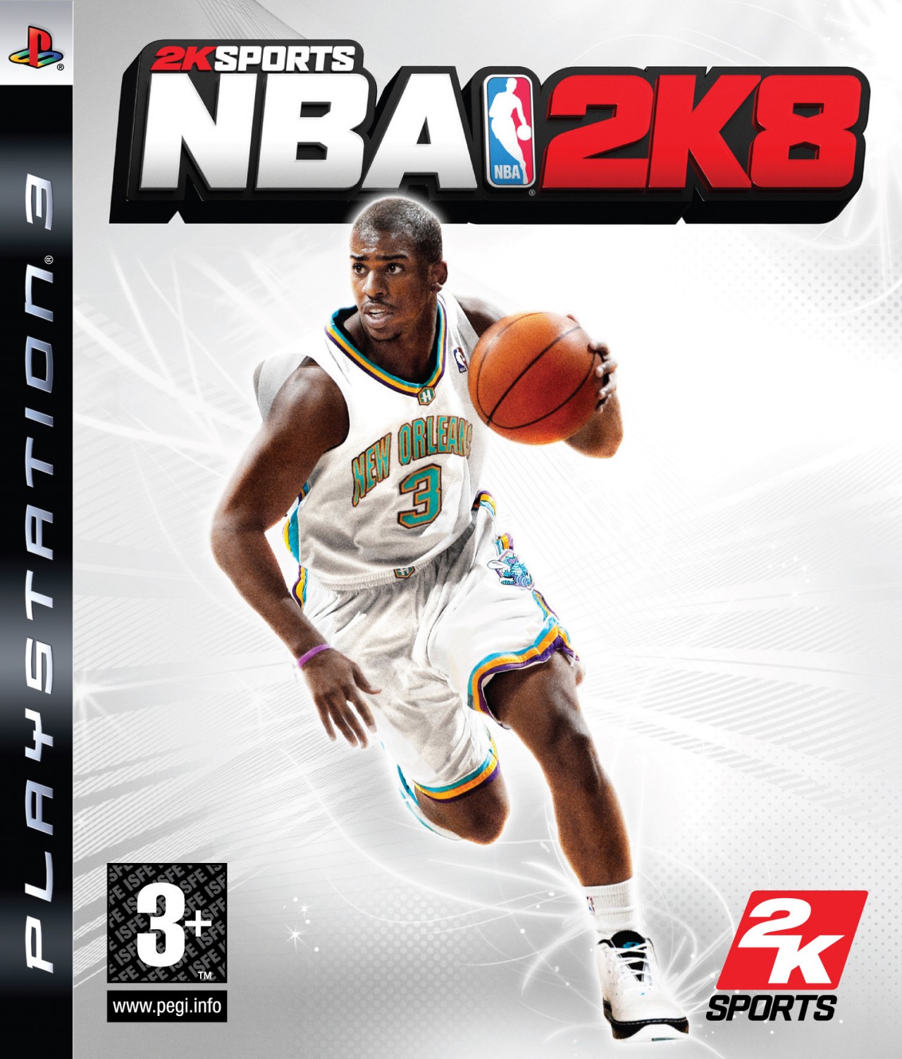 jaquette du jeu vidéo NBA 2K8