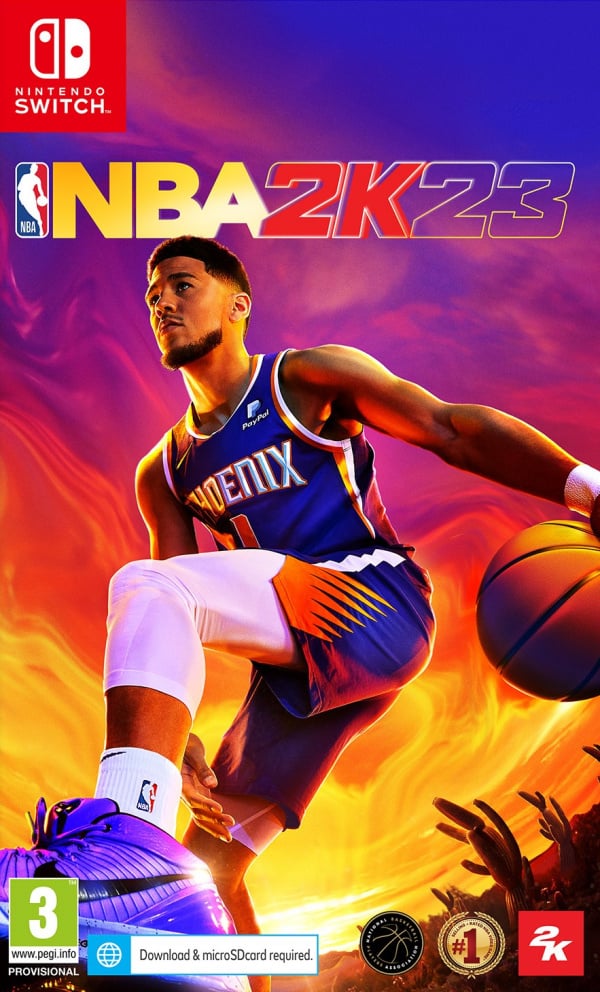 jaquette du jeu vidéo NBA 2K23