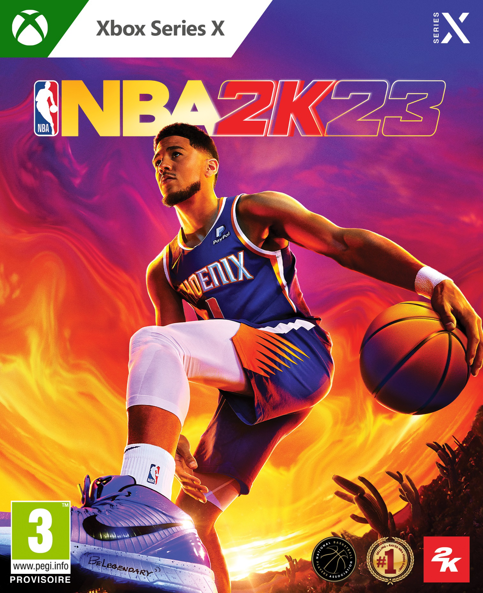 jaquette du jeu vidéo NBA 2K23