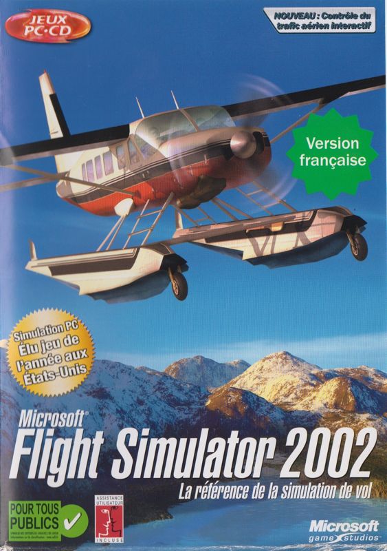 jaquette du jeu vidéo Microsoft Flight Simulator 2002