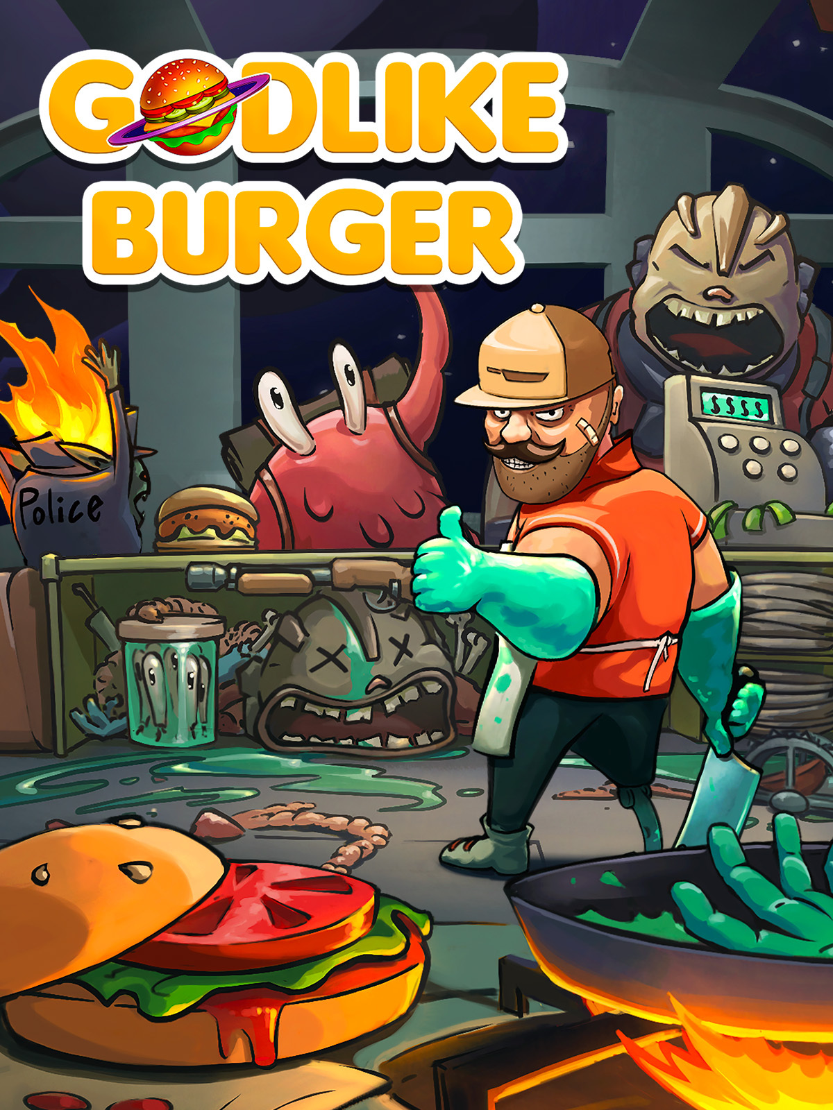 jaquette du jeu vidéo Godlike Burger