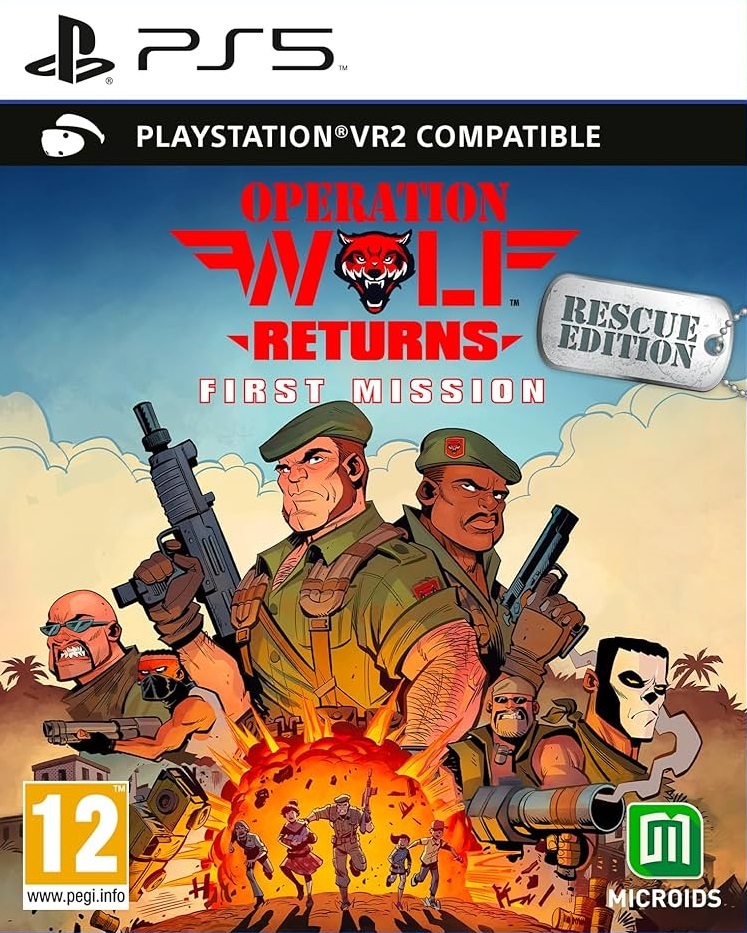 jaquette du jeu vidéo Operation Wolf Returns: First Mission