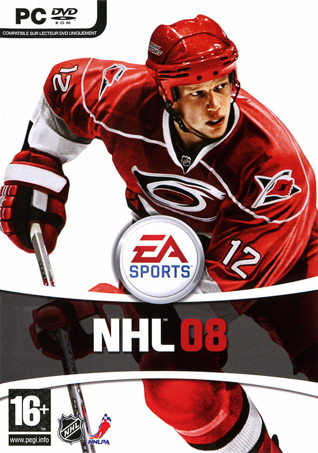 jaquette du jeu vidéo NHL 08