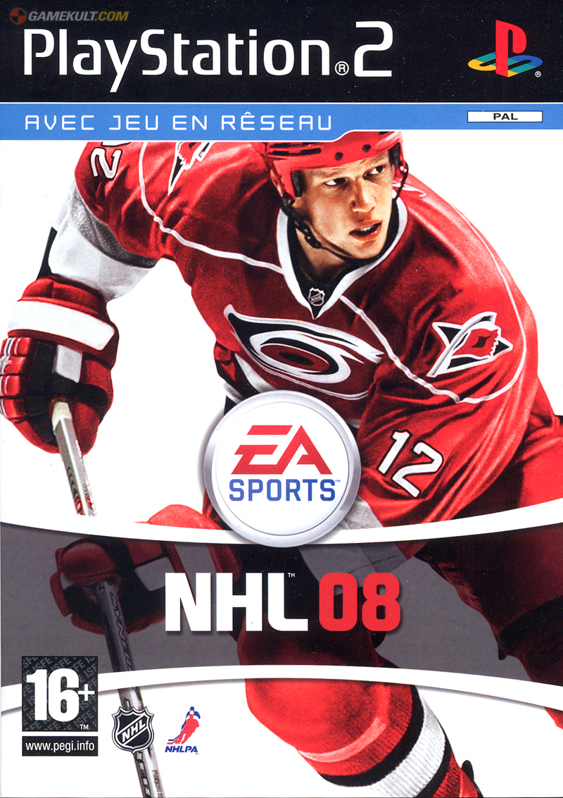 jaquette du jeu vidéo NHL 08