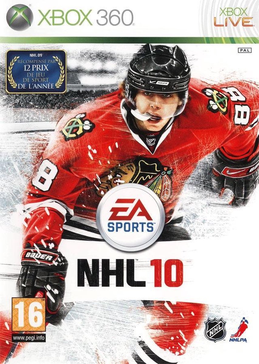 jaquette du jeu vidéo NHL 10