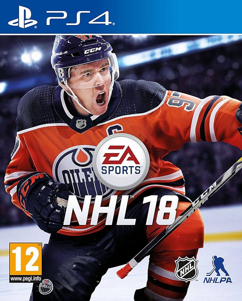jaquette du jeu vidéo NHL 18