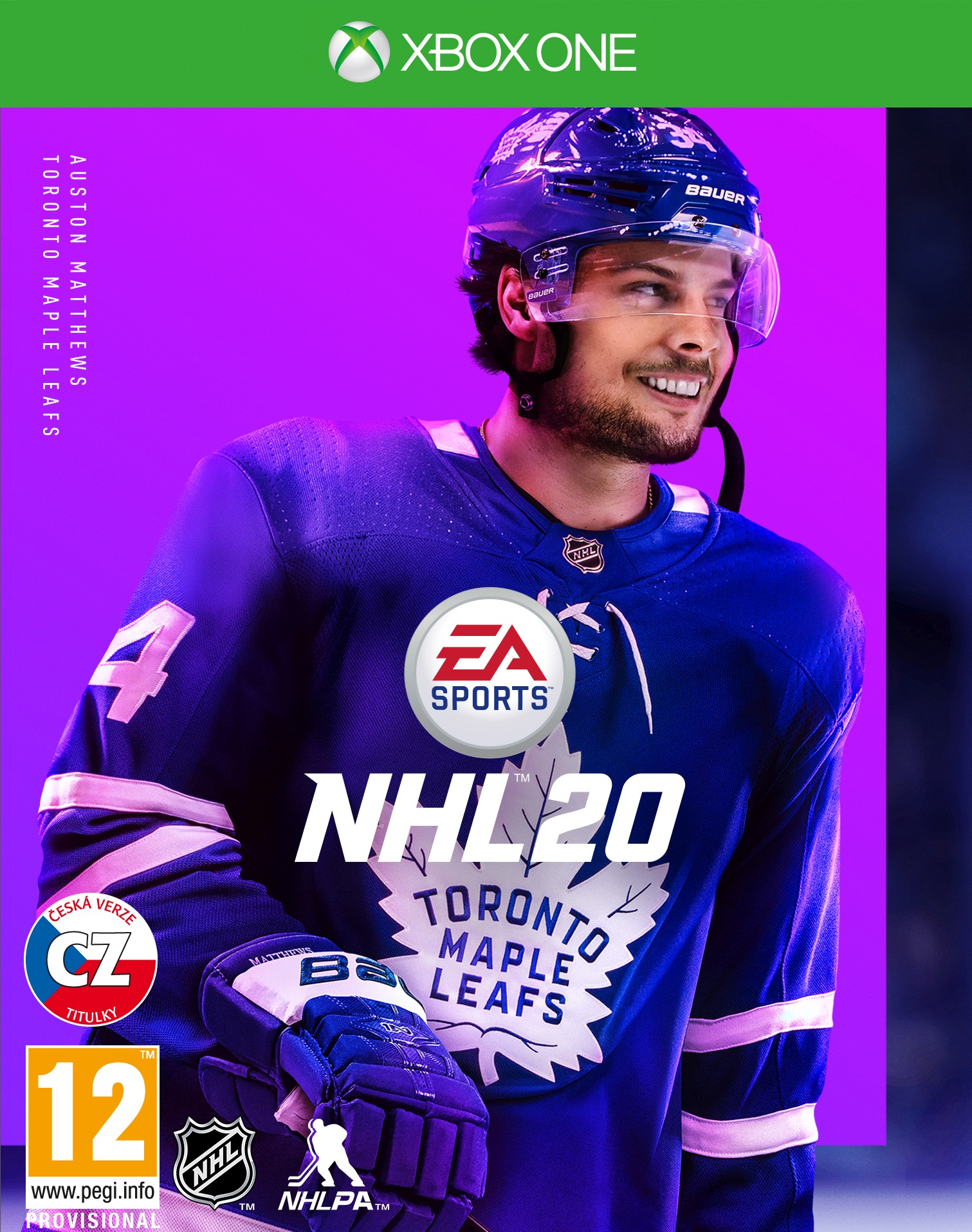 jaquette du jeu vidéo NHL 20