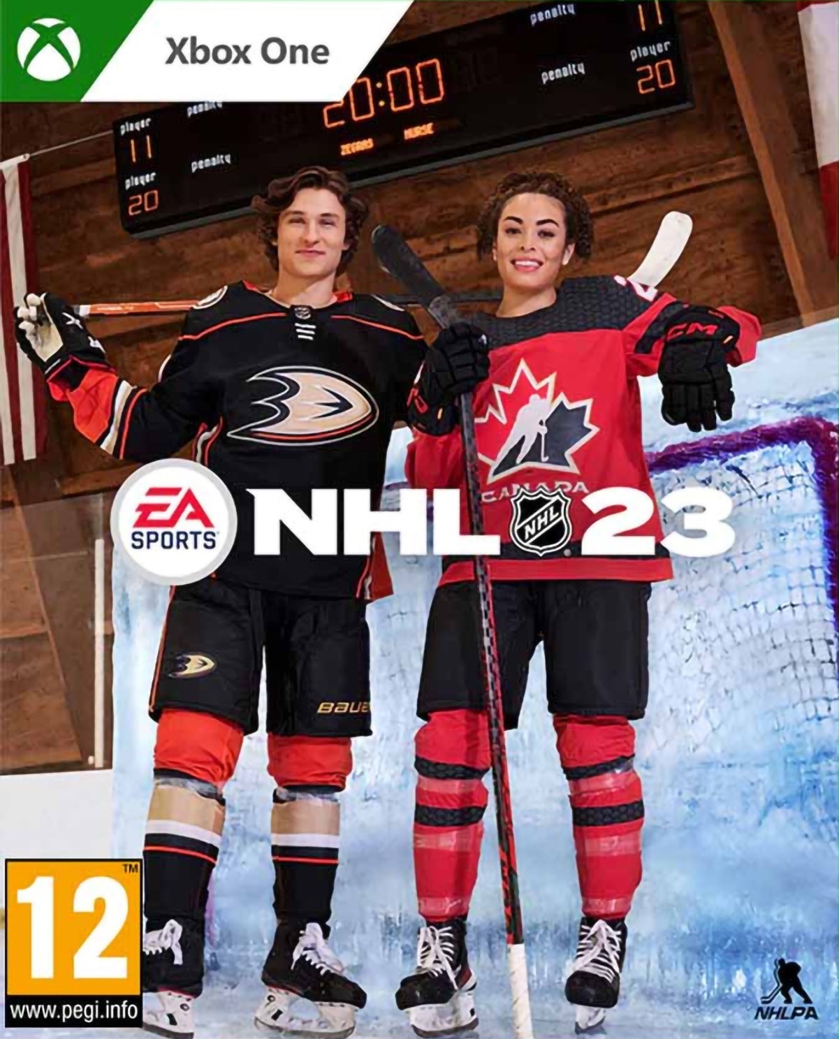 jaquette du jeu vidéo NHL 23