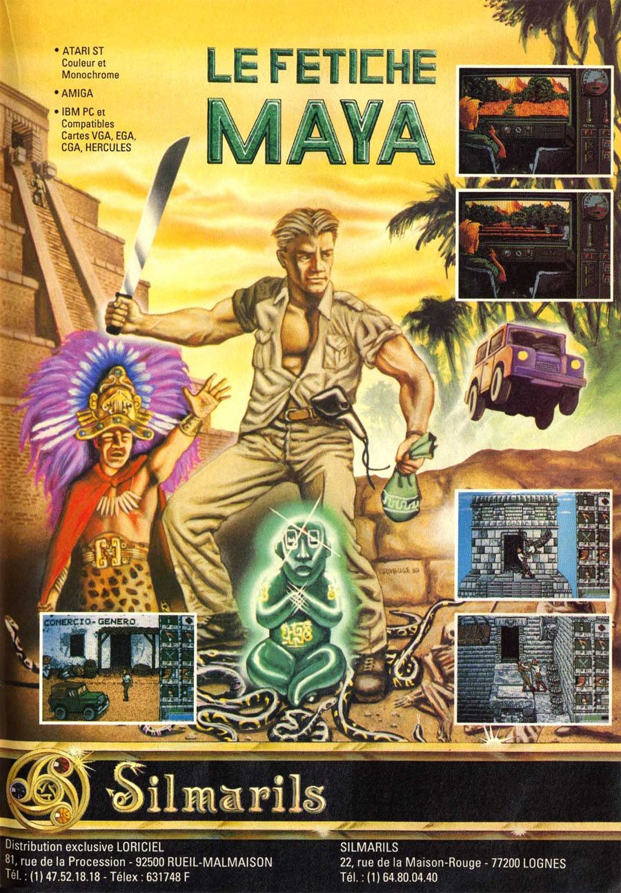 jaquette du jeu vidéo Le Fetiche Maya