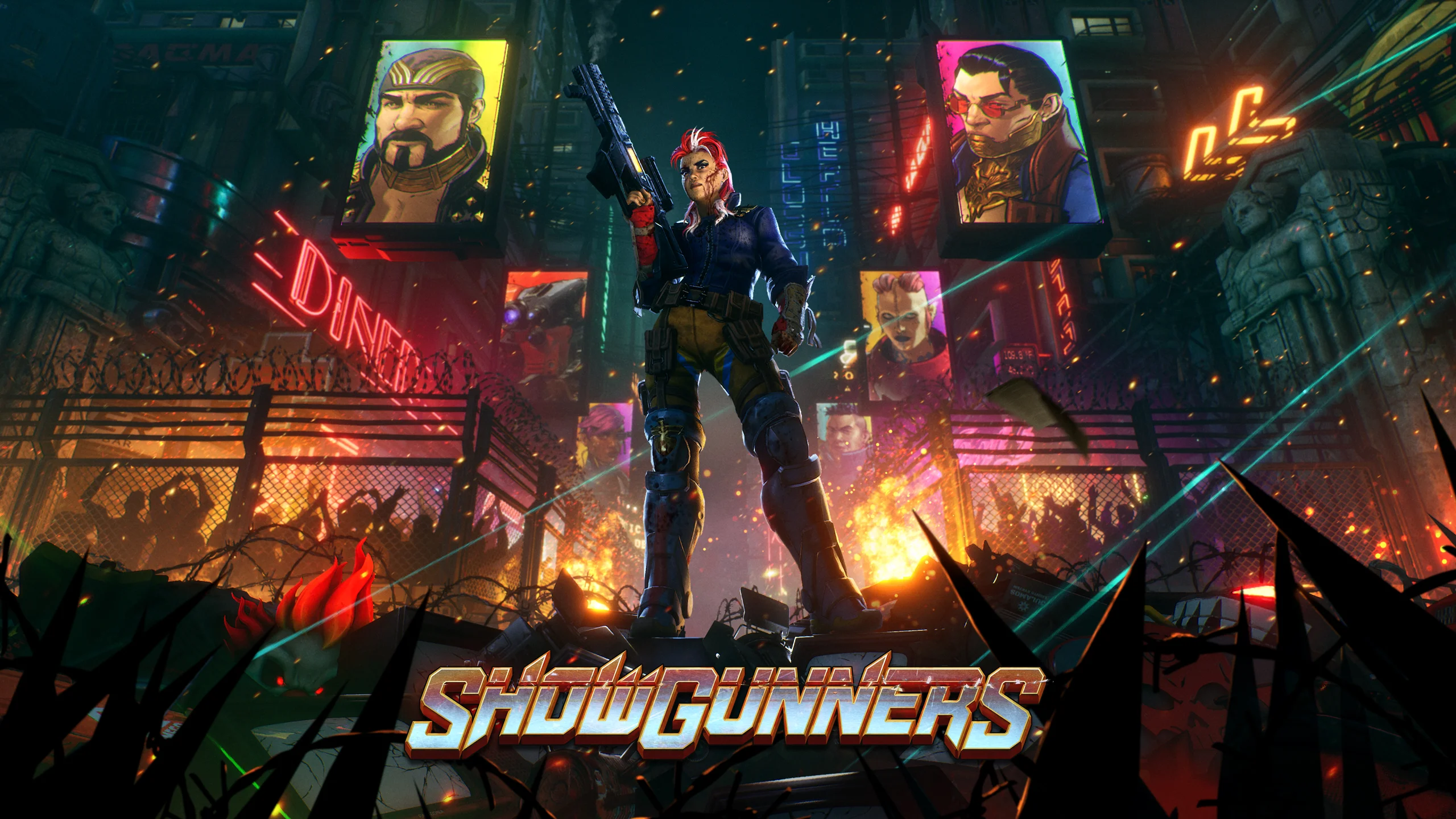 jaquette du jeu vidéo Showgunners