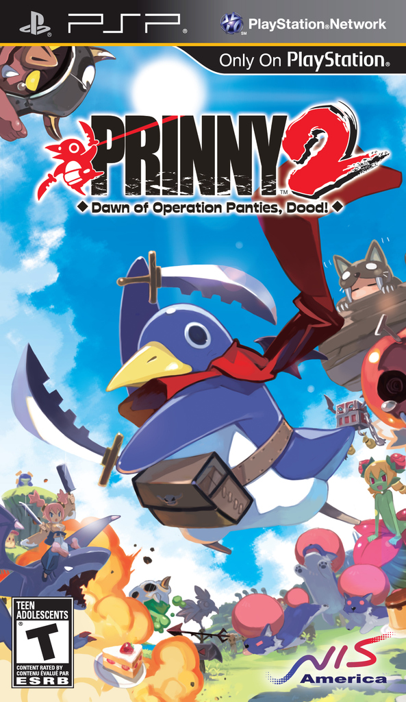 jaquette du jeu vidéo Prinny 2: Dawn of Operation Panties, Dood!