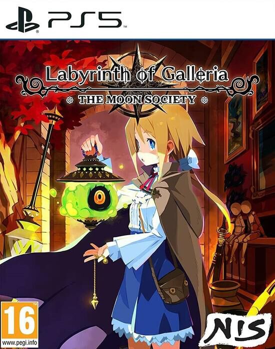 jaquette du jeu vidéo Labyrinth of Galleria: The Moon Society