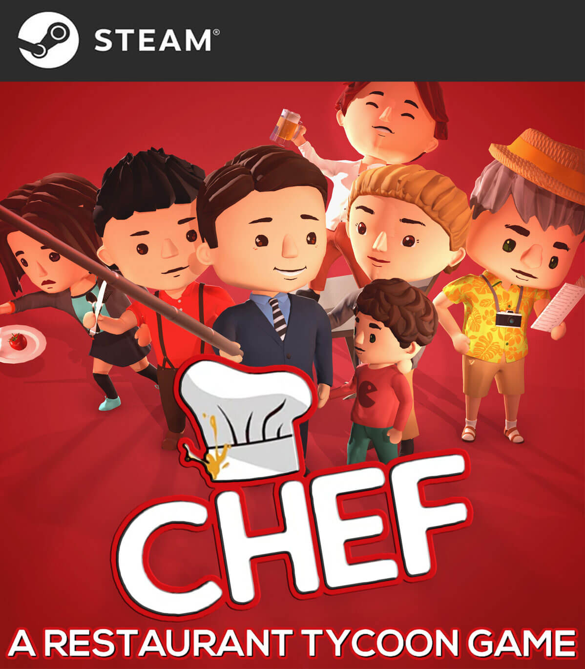 jaquette du jeu vidéo Chef: A Restaurant Tycoon Game