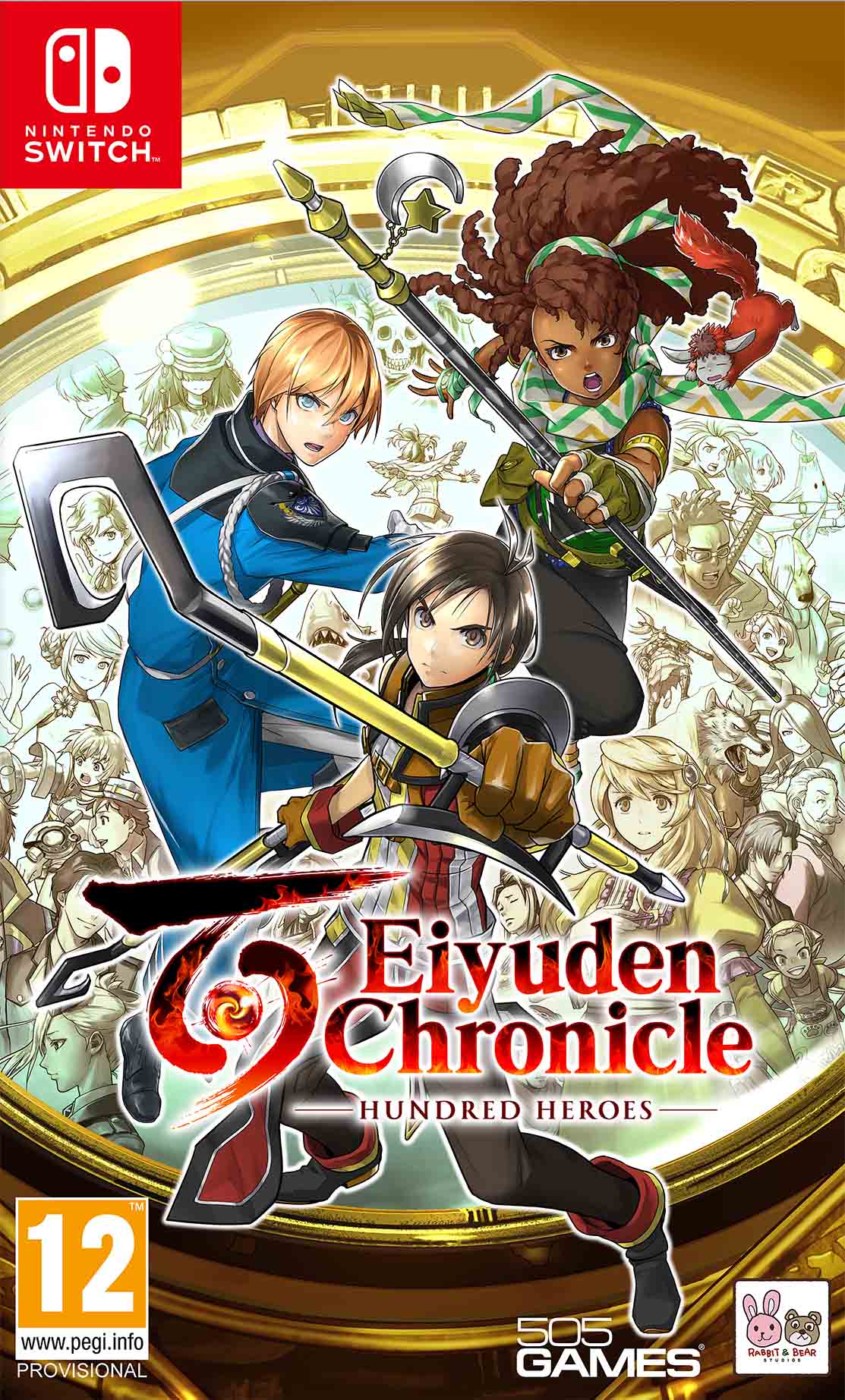 jaquette du jeu vidéo Eiyuden Chronicle: Hundred Heroes